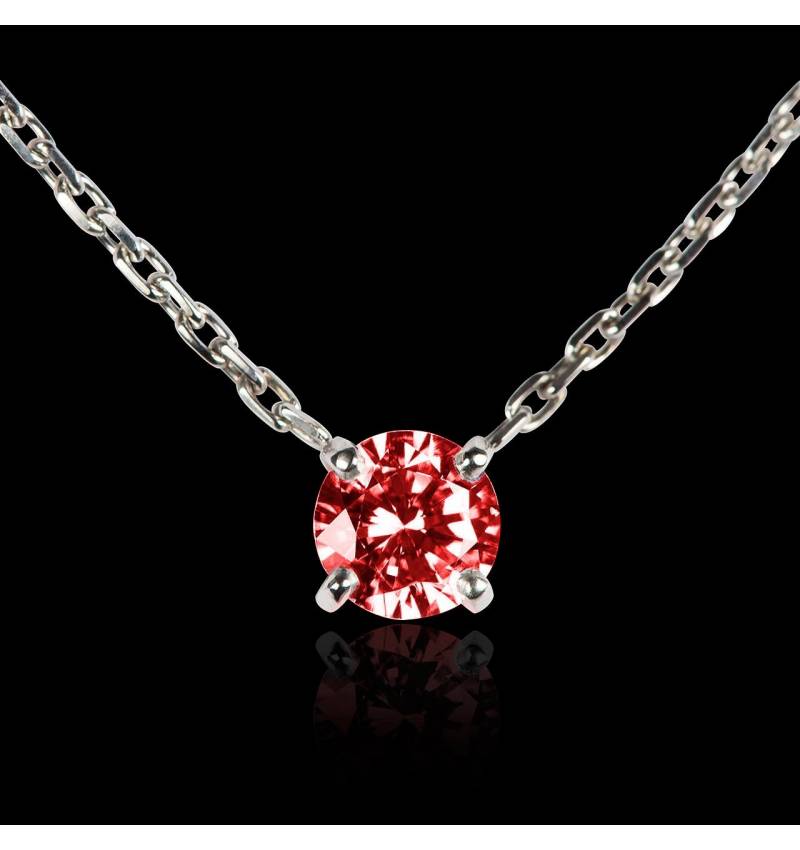 Pendentif rubis or blanc Around Me