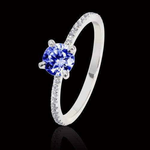 Bague saphir bleu Manon