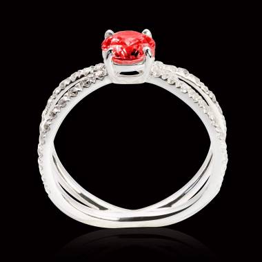 Bague rubis Amandine