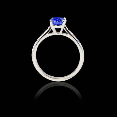 Bague de fiançailles Tanzanite Angela