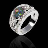 bague-opale-noire-or-blanc-regina suprema