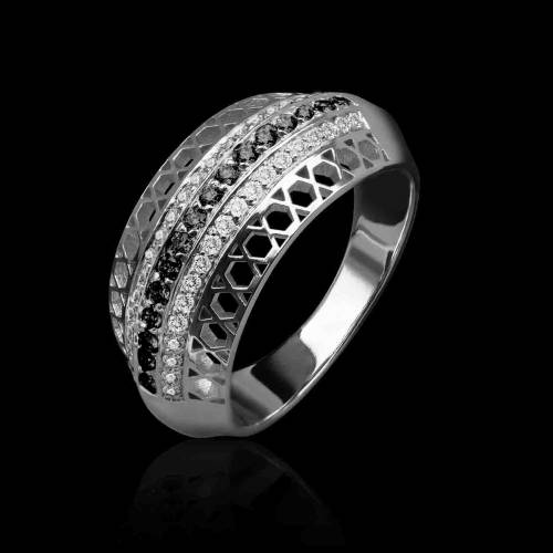 bague-diamant-noir-or-blanc-vanda