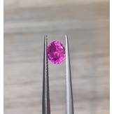 Saphir Ceylan rose 1.12 carats