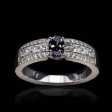 bague diamant noir-grace