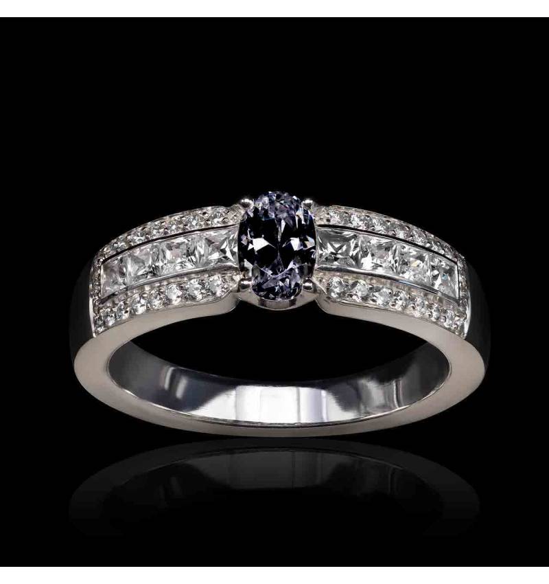 bague diamant noir-grace